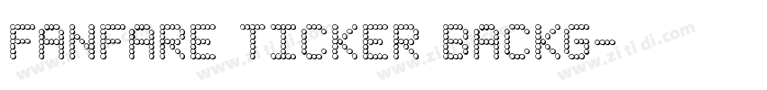 Fanfare Ticker Backg字体转换